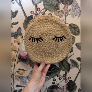 Shiraleah Natural Jute Crossbody Bag- NWT